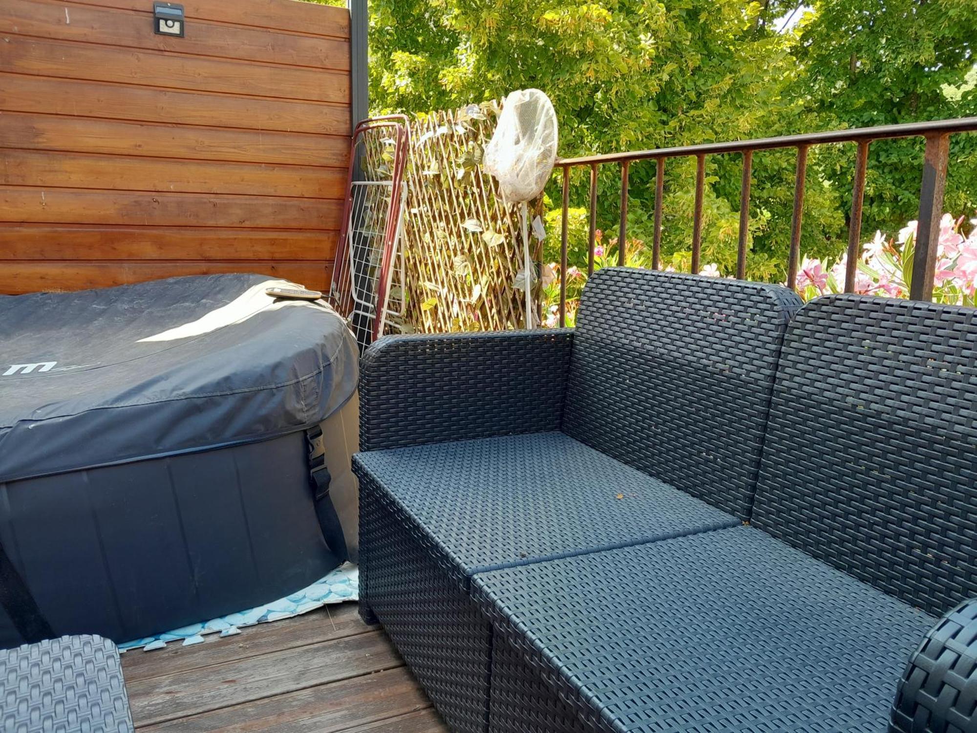 La Terrasse Aux Hirondelles Maison 80M2 2 Chambres 2 Salles De Bains Lagorce  Buitenkant foto
